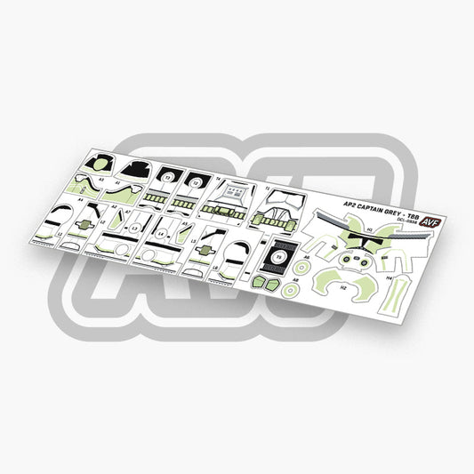 Captain Grey Decals