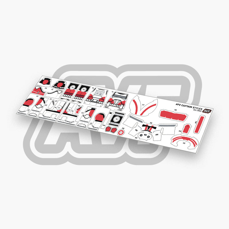 Captain Styles Decals