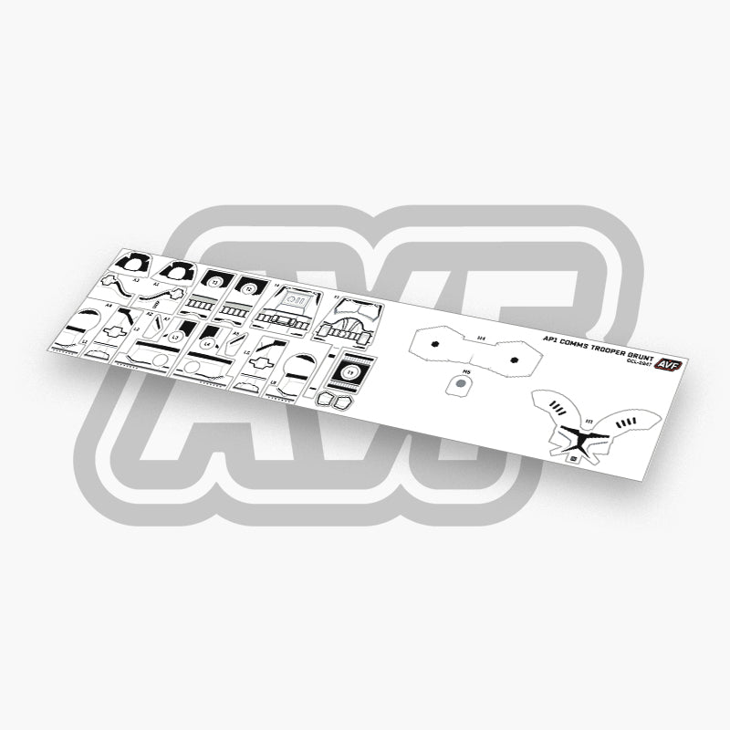Comms Trooper Grunt Decals
