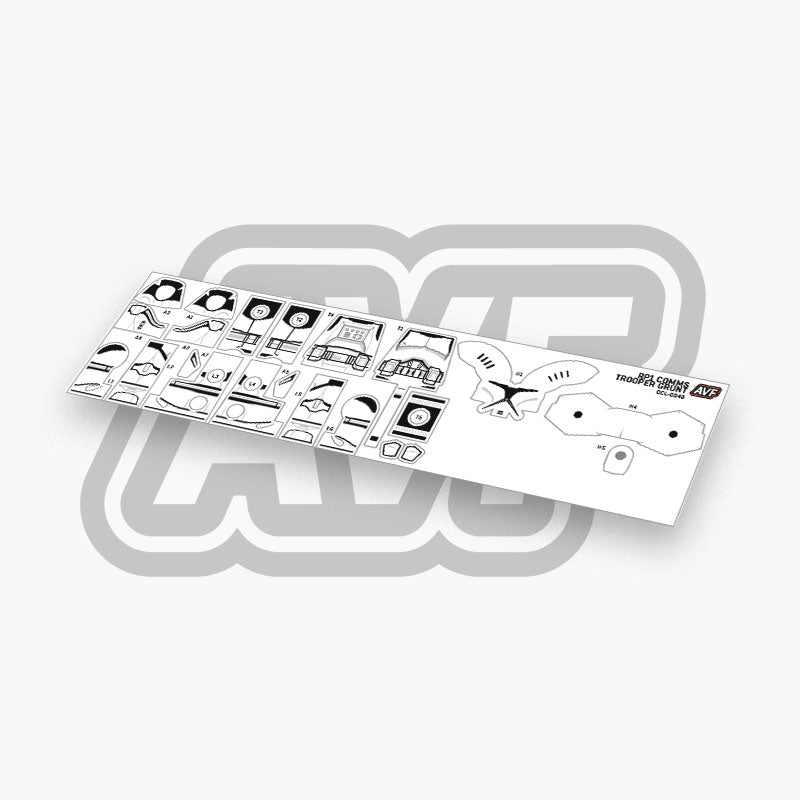 Comms Trooper Grunt Decals