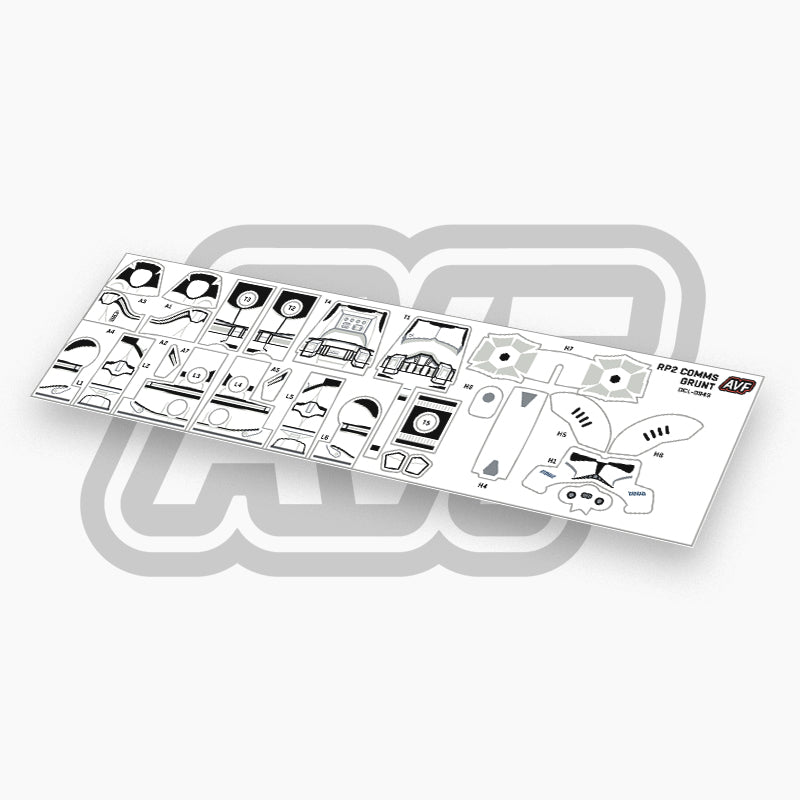 Comms Trooper Grunt Decals
