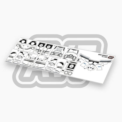 Clone Trooper Grunt Decals