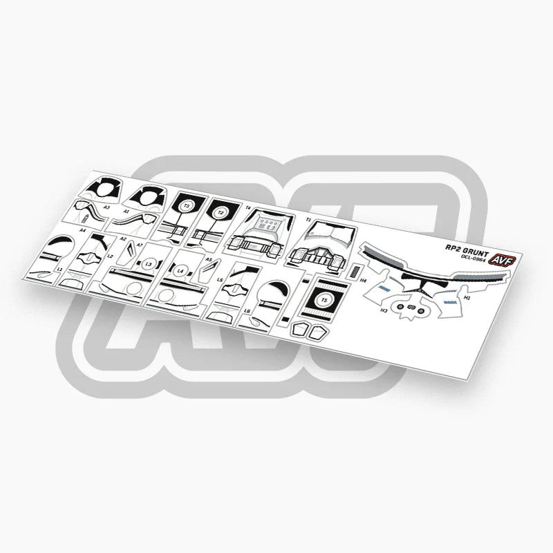 Clone Trooper Grunt Decals