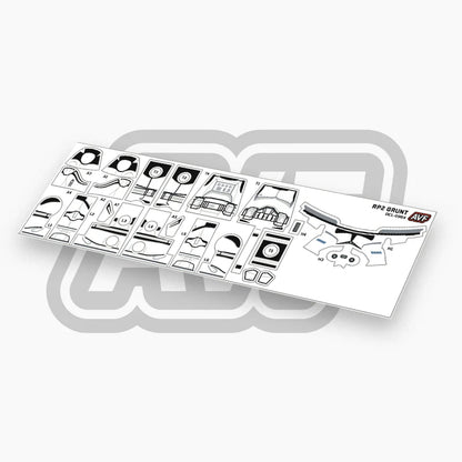 Clone Trooper Grunt Decals
