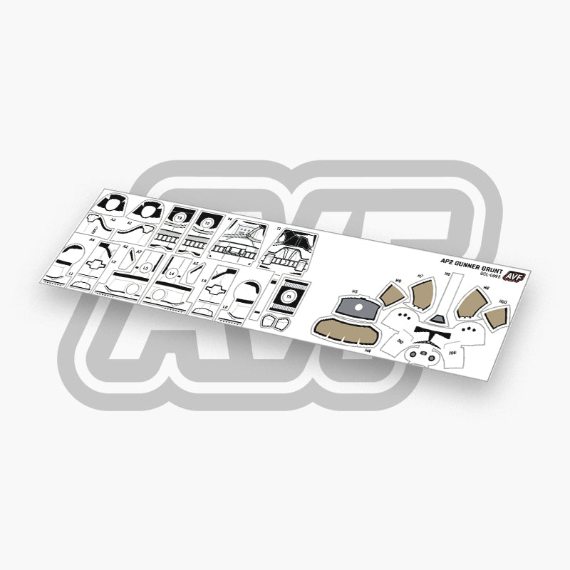 Gunner Grunt Decals