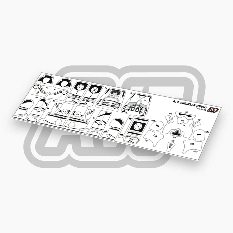 Engineer Grunt Decals