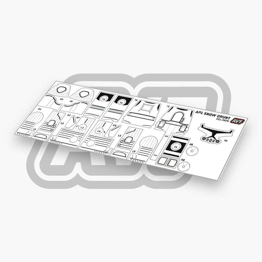Snowtrooper Grunt Decals