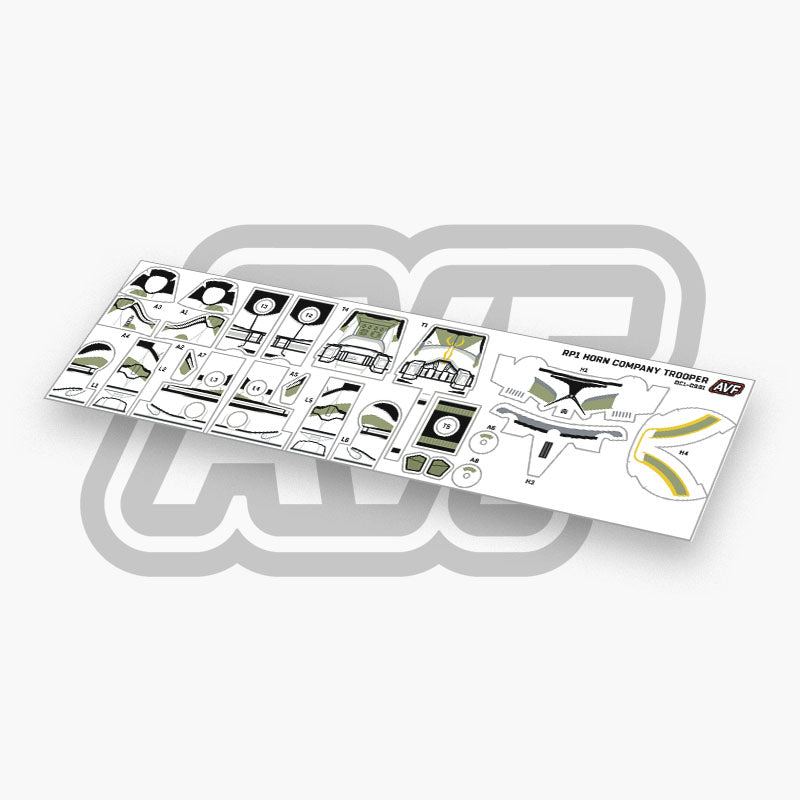 Horn Company Trooper Decals
