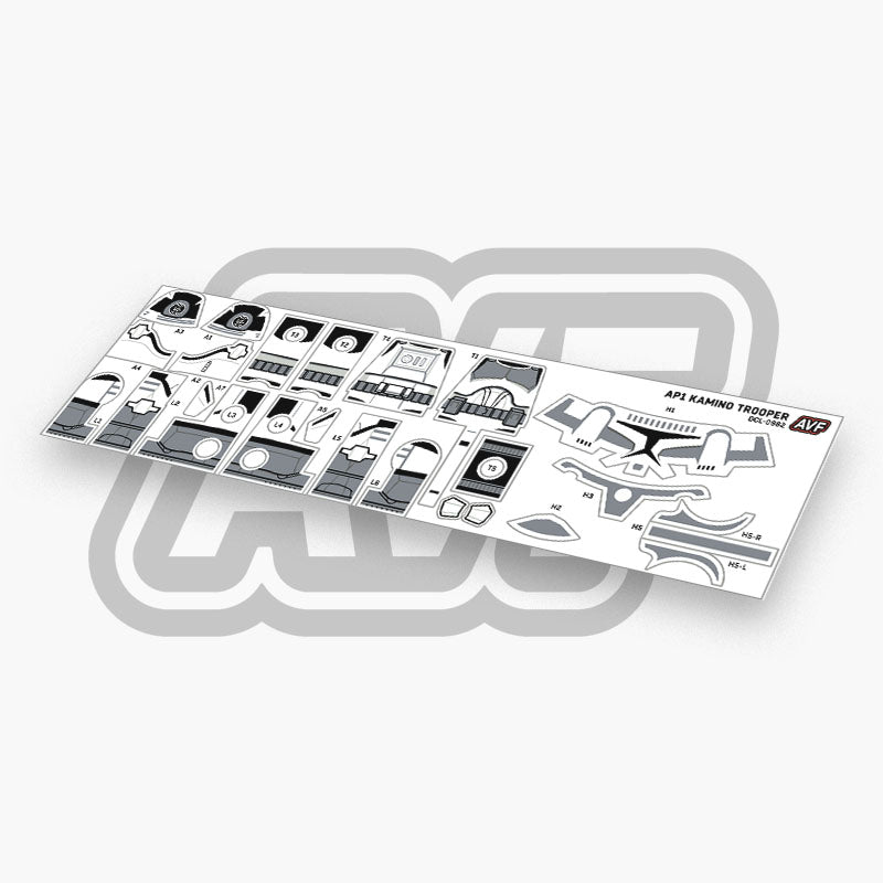 Kamino Trooper Decals