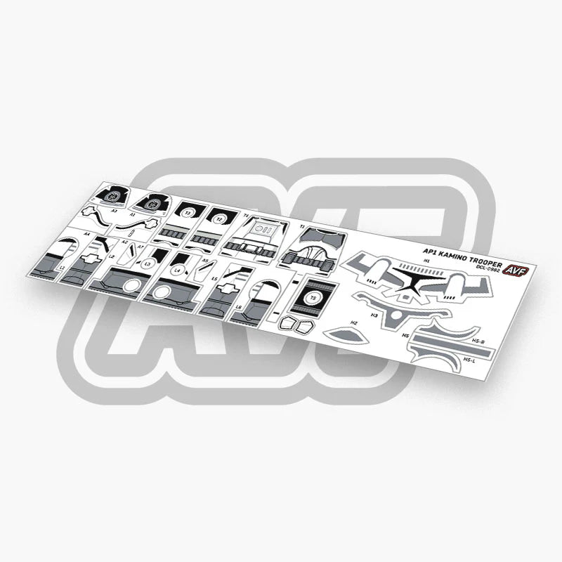 Kamino Trooper Decals