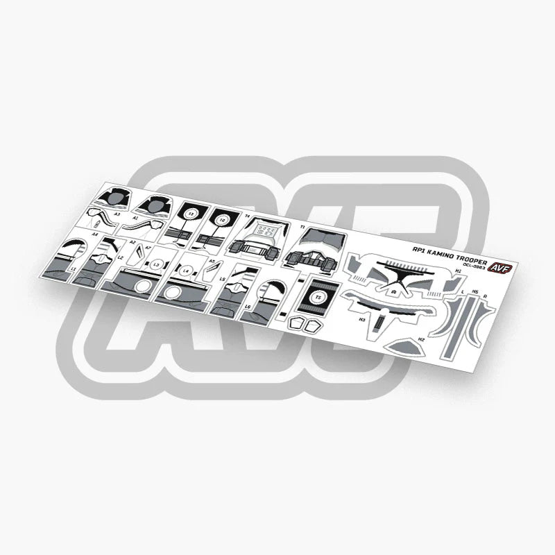 Kamino Trooper Decals