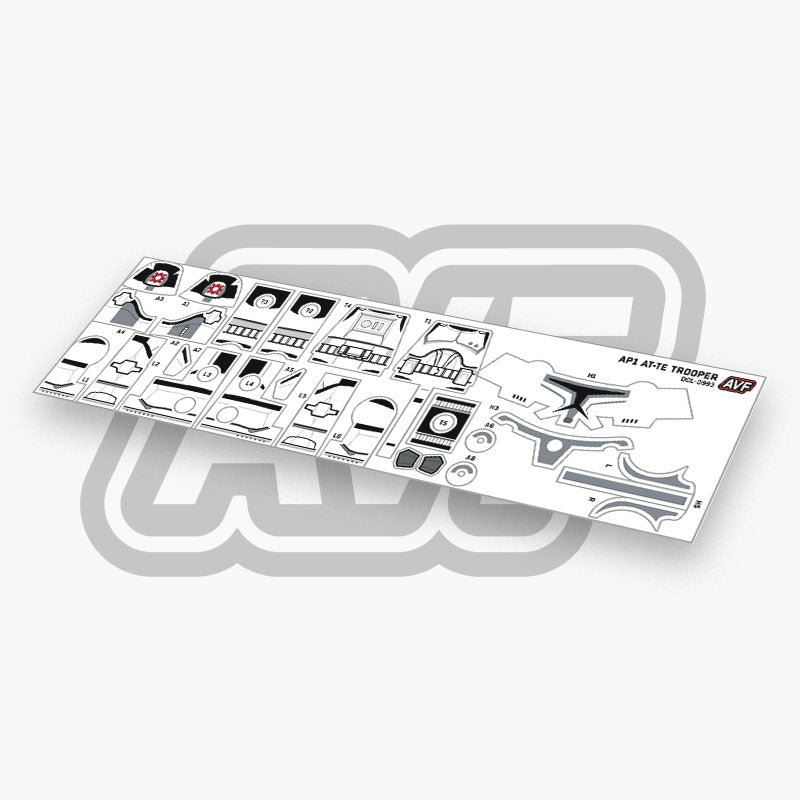 AT-TE Trooper Decals