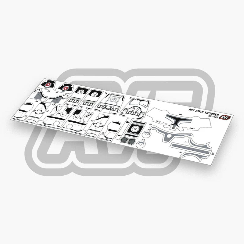 AT-TE Trooper Decals