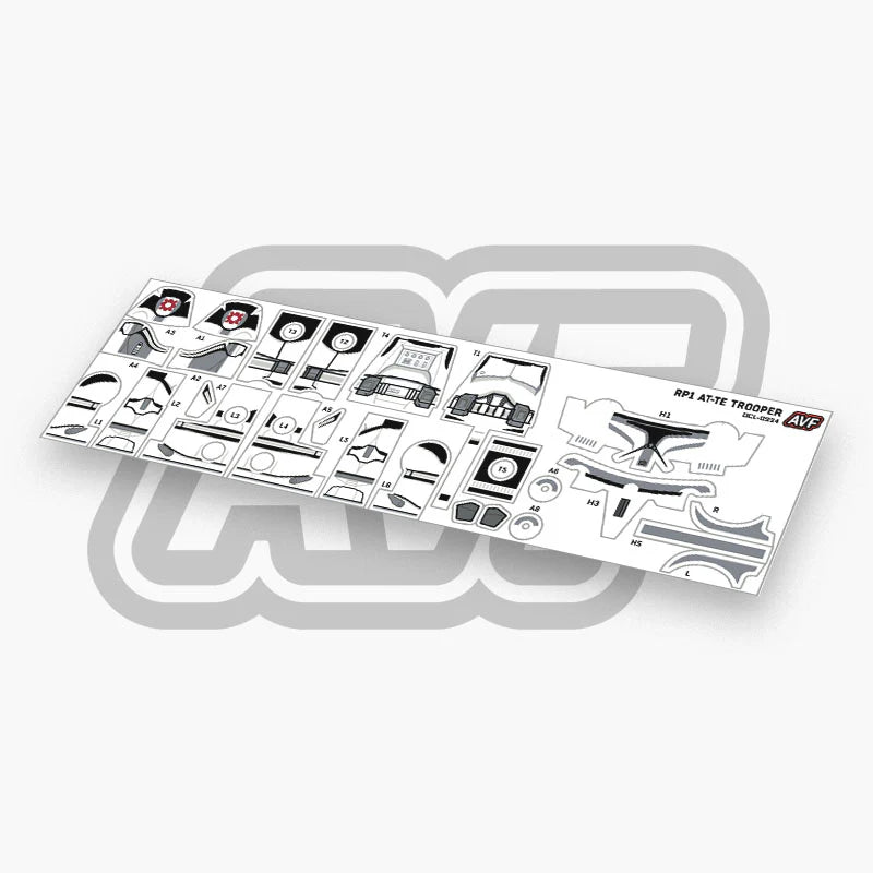 AT-TE Trooper Decals