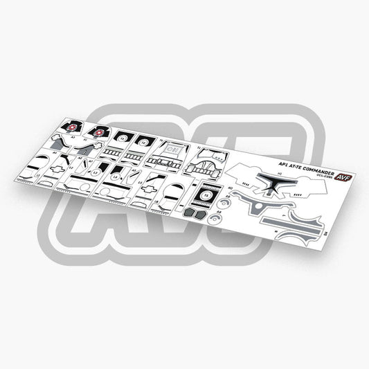 AT-TE Commander Decals