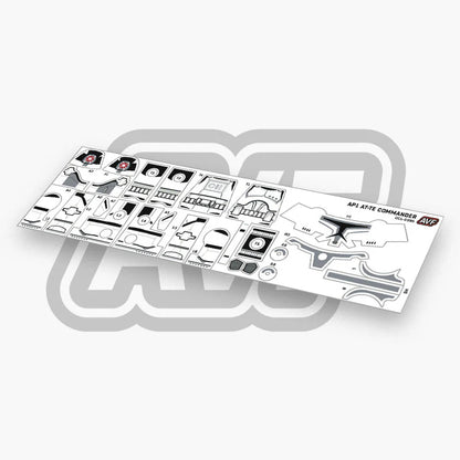 AT-TE Commander Decals