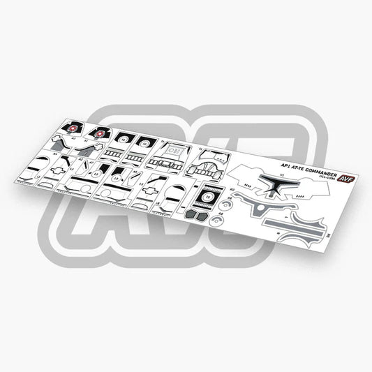 AT-TE Commander Decals