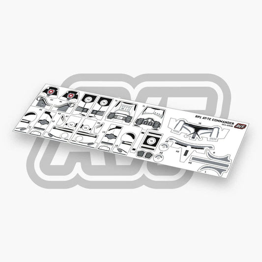 AT-TE Commander Decals