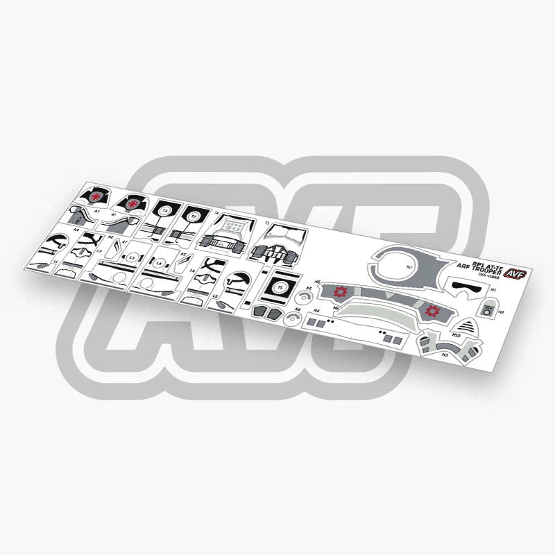 AT-TE ARF Trooper Decals