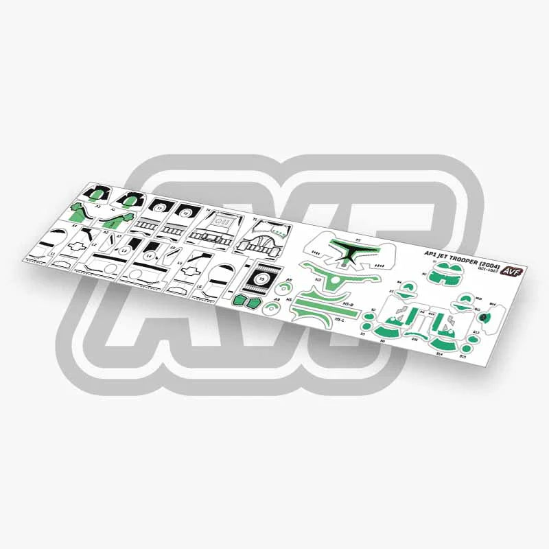 2004 Jet Trooper Decals