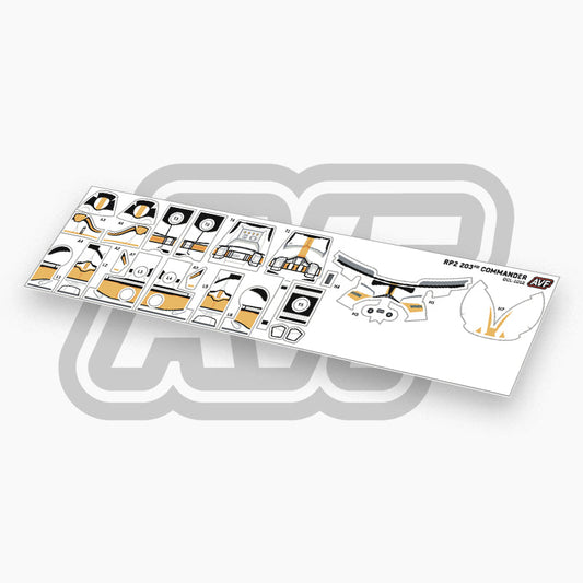 203rd Division Commander Decals