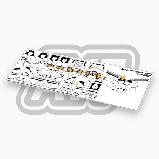 203rd Division Trooper Decals