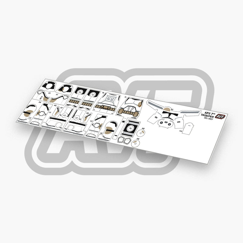 7th Fleet Trooper Decals
