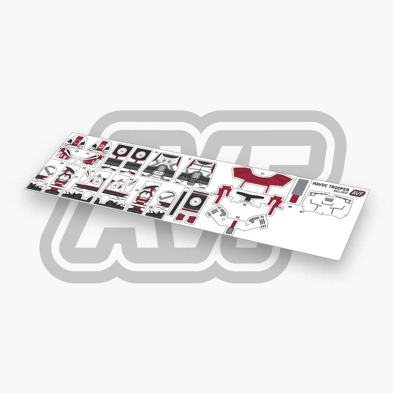 Havoc Trooper Decals