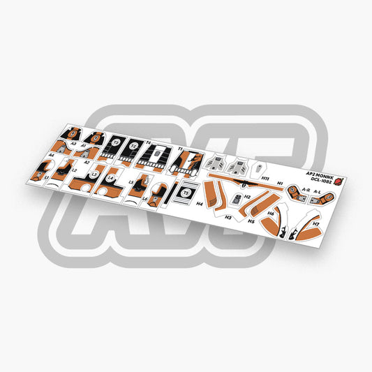 Commander Monnk Decals