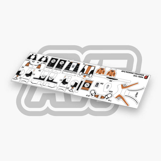 Monnk Trooper Decals