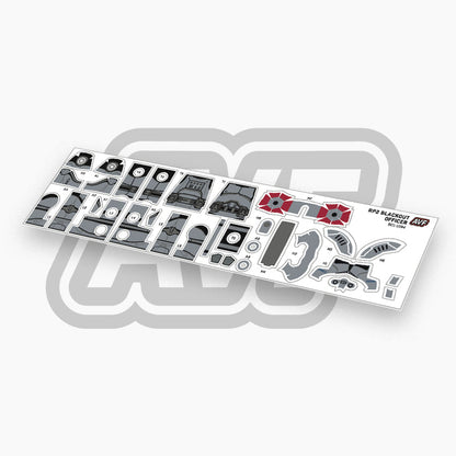 Blackout Officer Decals