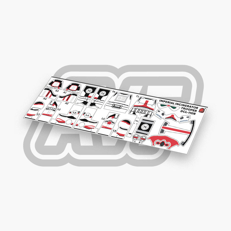 Imperial Incinerator Trooper Decals