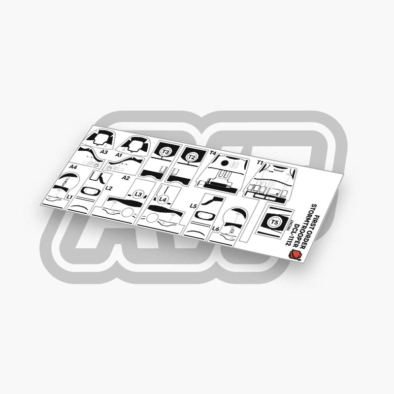 First Order Trooper Decals
