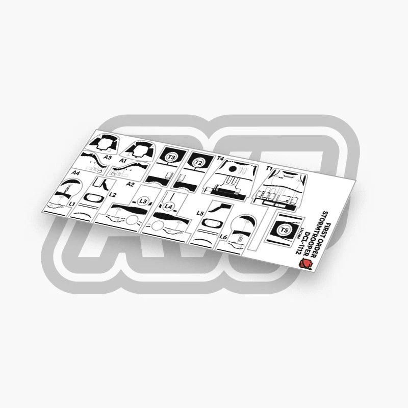 First Order Trooper Decals