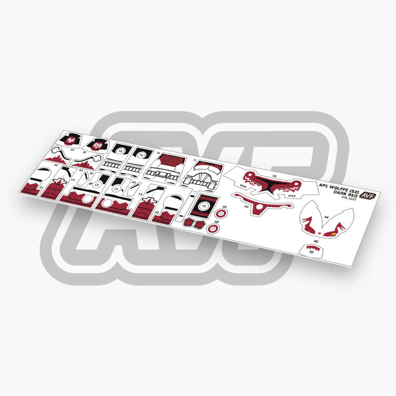 Commander Wolffe Decals