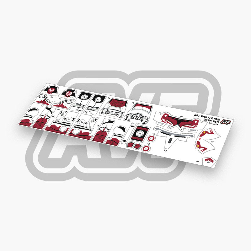 Commander Wolffe Decals