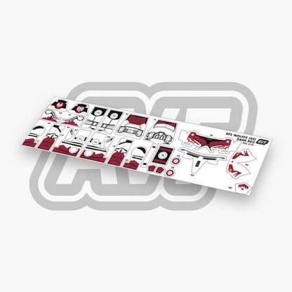 Commander Wolffe Decals