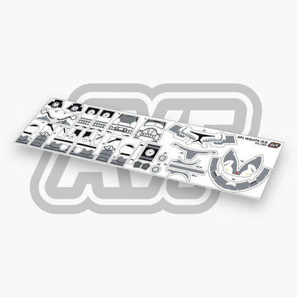 Commander Wolffe Decals