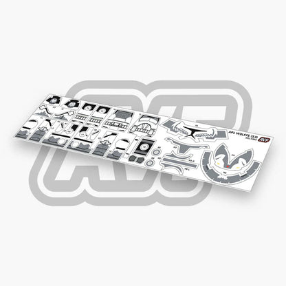 Commander Wolffe Decals