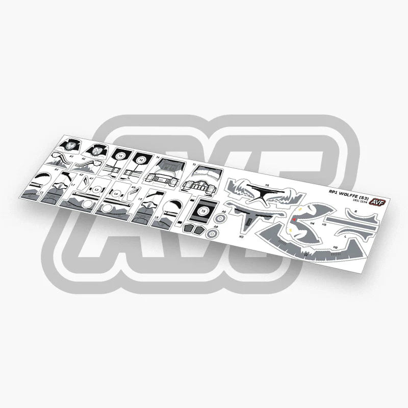 Commander Wolffe Decals