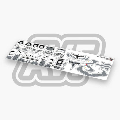 Commander Wolffe Decals
