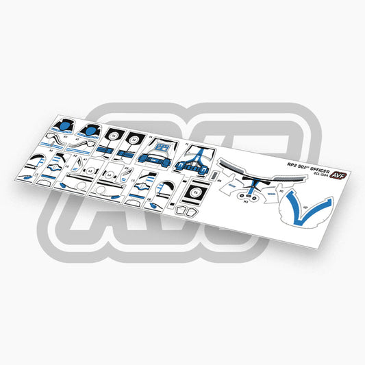 501st Officer Decals