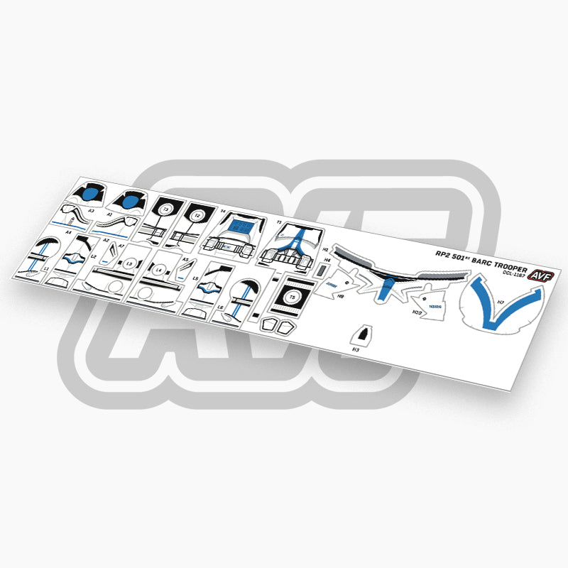 501st BARC Trooper Decals