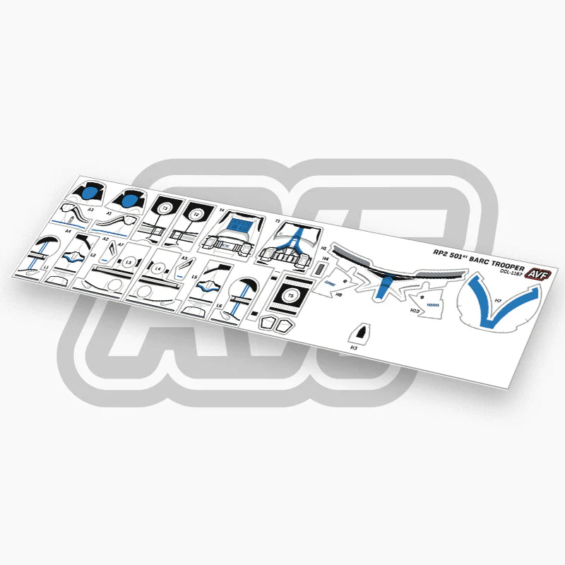 501st BARC Trooper Decals