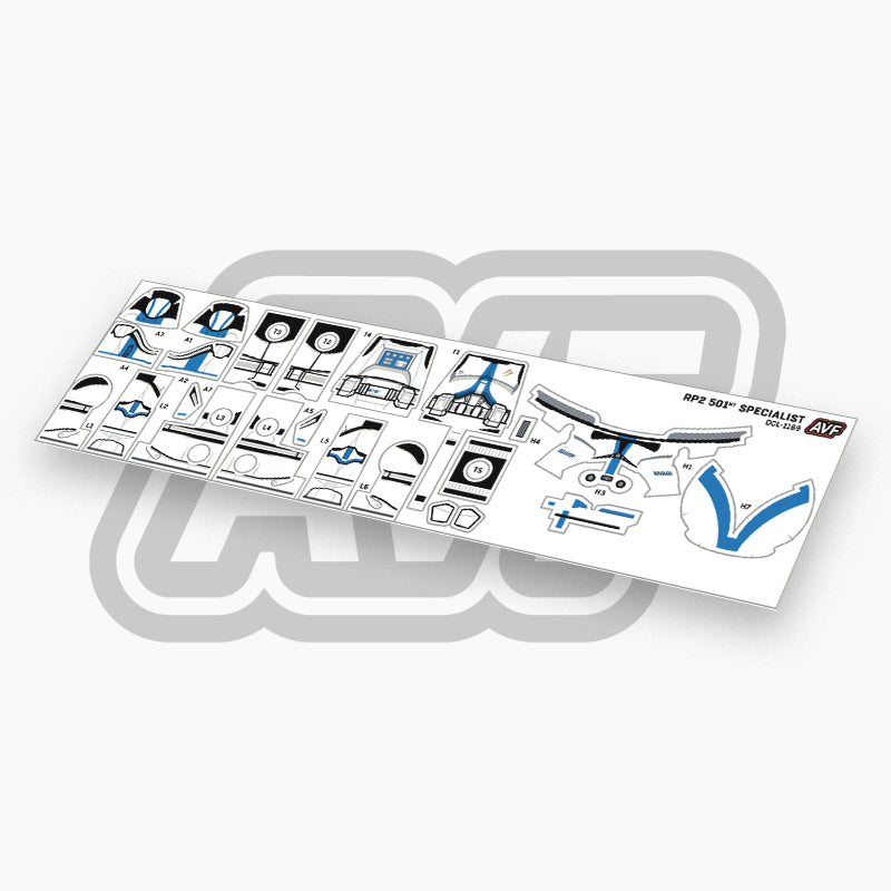 501st Specialist Decals
