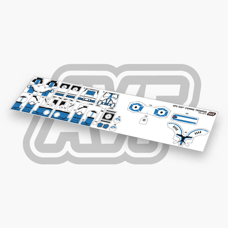501st Comms Trooper Decals
