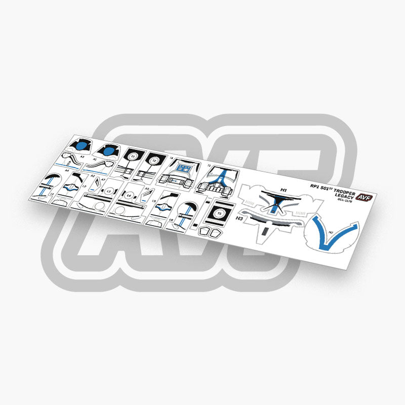 501st Trooper Decals