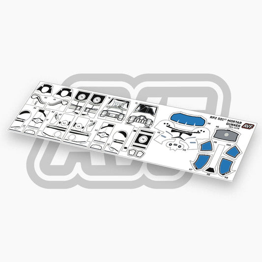 501st Mortar Gunner Decals