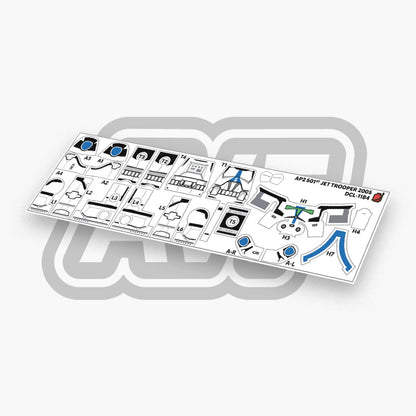 501st Jet Trooper Decals