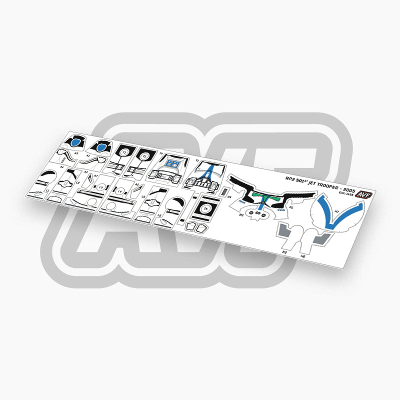 501st Jet Trooper Decals